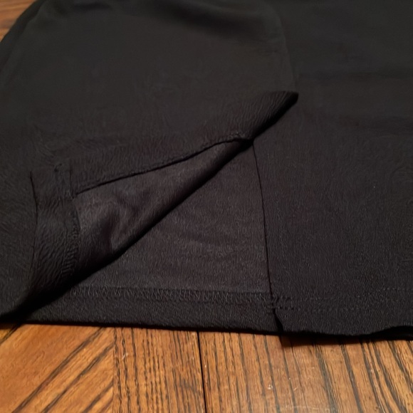 LUNAJANY BLACK DRESS WITH POLKA DOT TRIM. NWT. SIZE SMALL - Picture 8 of 9